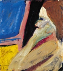 Richard Diebenkorn Girl in Profile, 1962 