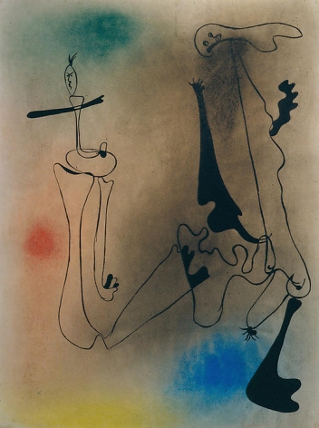 Joan Mir&oacute; Composition, 1934