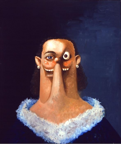 George Condo Portrait of a Noble Woman, 2007