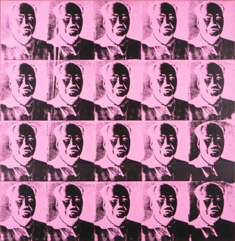 Andy Warhol 20 Pink Maos, 1979