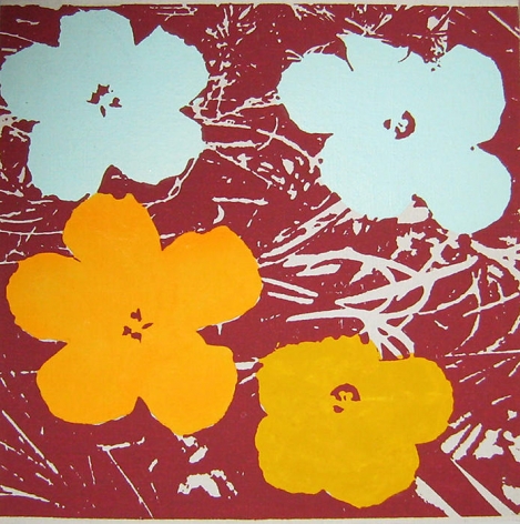 Richard Pettibone Flowers, 1970