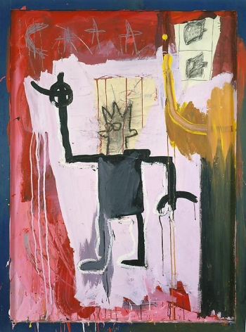 Jean-Michel Basquiat Untitled (Self Portrait - The King), 1981